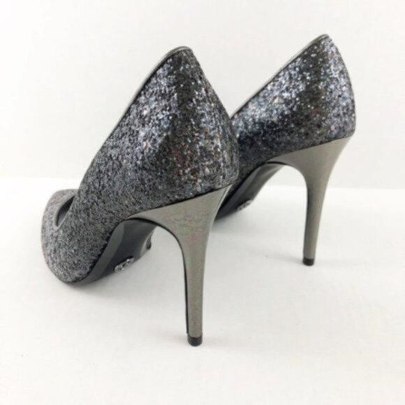 MICHAEL KORS Claire Glitter Pumps Gunmetal  - Picture 4 of 8